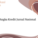 Daftar Angka Kredit Jurnal Nasional